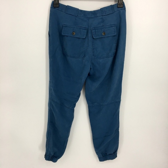 Ann Taylor LOFT Blue Lyocell Chino Jogger Pants - Picture 7 of 7